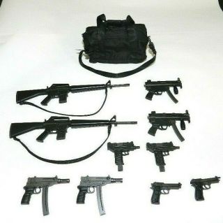 HOT TOYS THE MATRIX NEO MMS466 NEO WEAPONS & BAG SET 1/6 SCALE GEM SET 2