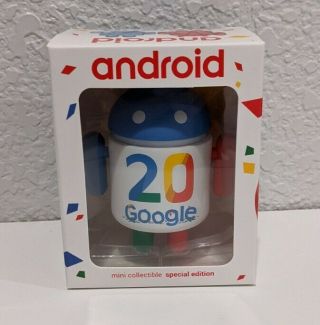 Android Figurine Figure - 20 Years Of Google