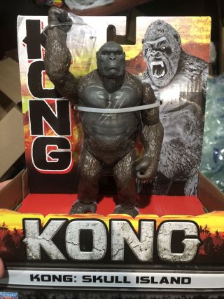 Playmates King Kong: Skull Island 7 Inch Action Figure.  Godzilla Vs King Kong