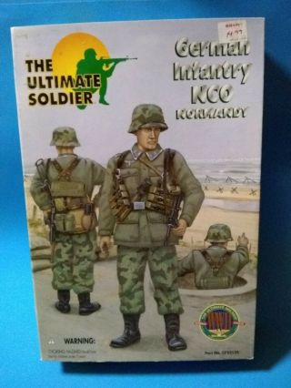 The Ultimate Soldier German Infantry Nco Normandy Ww2 12 " Figure 21st Century