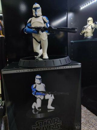 Gentle Giant Star Wars Statue - 1/6 Clone Trooper Lieutenant - Boxed & Complete