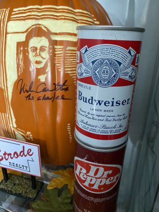 1978 Vintage Ca Budweiser Beer Can Prop Michael Myers Halloween Horror Movie