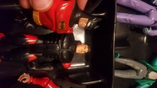 1993 Kenner Dc Comics Batman The Animated Series Action Figures & Carrying Case