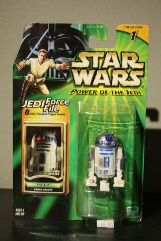 Star Wars R2 - D2 Naboo Escape Potj Jedi Force File 2000