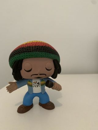 Bob Marley Reggae Rasta Funko Pop No Box Vaulted And Rare Funko Pop