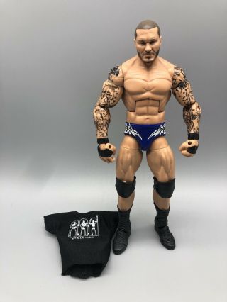 Wwe Mattel Elite Series 35 Randy Orton Wrestling Figure W/ Shirt Rko Wwf
