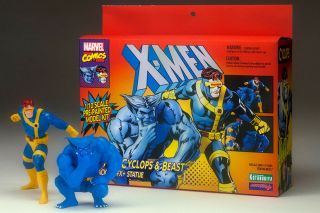 Marvel Universe X - Men 1992 Cyclops And Beast 2 - Pack Artfx,  Statue