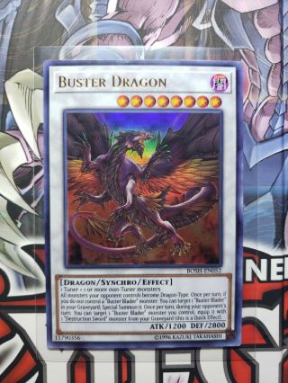Yu - Gi - Oh Buster Dragon Bosh - En052 Ultra Rare