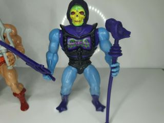 Vintage Motu,  Masters Of The Universe,  Battle armour He - Man & Skeletor,  VGC 3