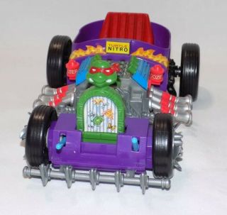 Teenage Mutant Ninja Turtle Shredder Mobile Nitro Car - 1991