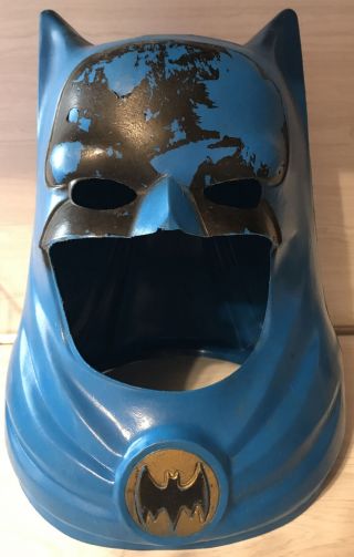 Batman Vintage 1966 Ideal Toy Corp Plastic Mask Helmet
