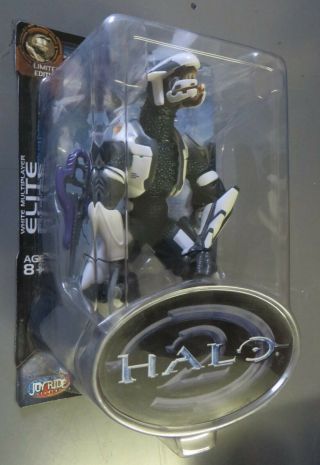 Halo 2 White Multiplayer Elite Limited Edition Joyride Toy - Rocket Sdcc