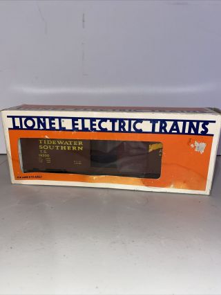 Lionel 6 - 19200 Tidewater Southern Boxcar Ln/box