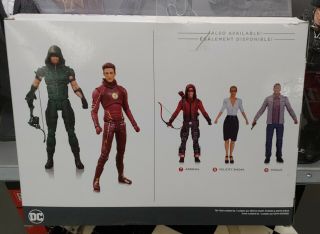DC COLLECTIBLES CW TV SERIES THE FLASH AND ARROW 6 