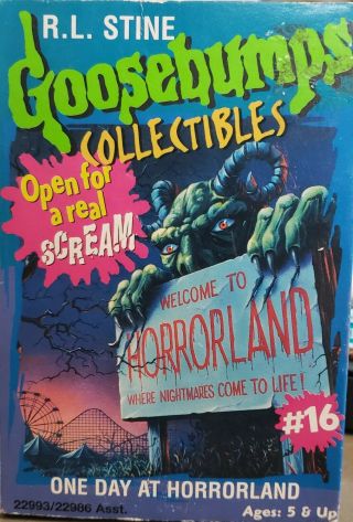 1996 Hasbro Goosebumps Collectibles The Horror 16 Figure Nib