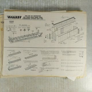Vintage Model RailroadsAssembly Instructions and Price Lists Athern Varney More 2