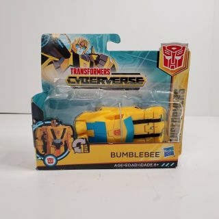 Transformers Cyberverse One Step Changers Bumblebee Hasbro