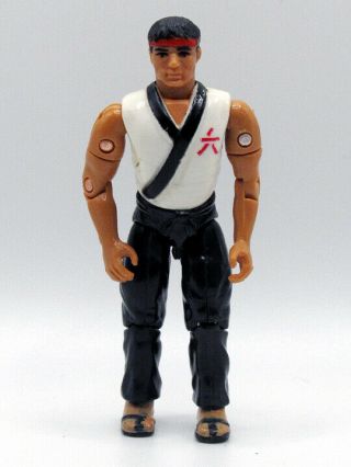 Karate Star - 1986 Us Forces 3.  75 Inch Remco Action Figure U.  S.  Forces