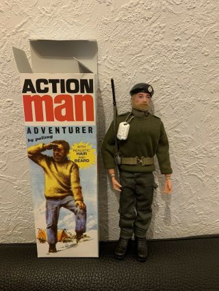 Vintage Action Man 40th Soldier Boxed Bearded