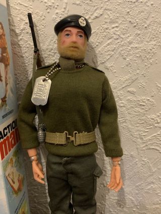 Vintage Action Man 40th Soldier Boxed Bearded 3