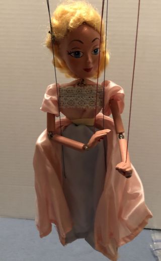 Vintage 1960s Pelham Puppets Cinderella W/ Box W/instructions