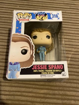 Funko Pop Jessie Spano 316 - Saved By The Bell (valuted) Box Damage