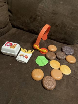 Mcdonalds Pretend Play Food Headset Nuggets Fries Burger