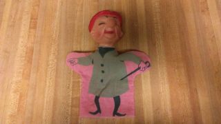 Mr.  Magoo Hand Puppet,  1962,  Upa Pictures,  Rare,  Vg