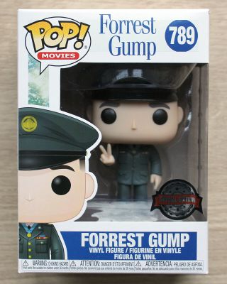 Funko Pop Forrest Gump With Medal (box Damage),  Protector