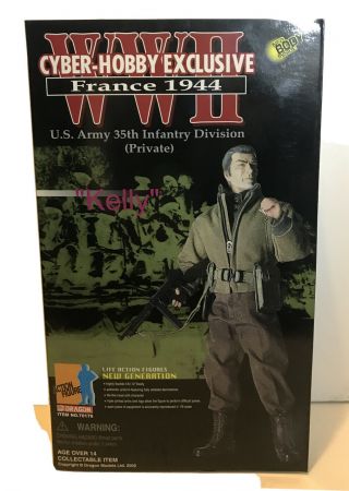 Cyber - Hobby Wwii 1/6 Us Army 35th Infantry Division Private " Kelly " France 1944