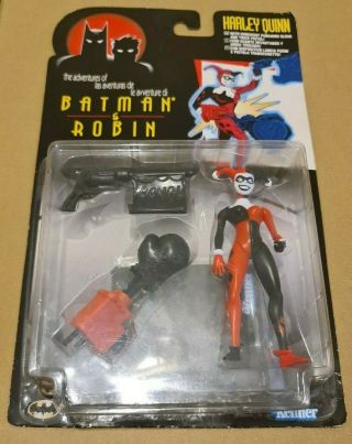 Harley Quinn The Adventures Of Batman And Robin 5 Inch Figure Kenner 1997 Noc