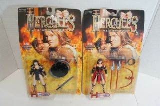 (s) Toy Biz Hercules Tv Show 2 Xena Warrior Princess Action Figures -