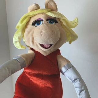 Jim Henson Muppets Miss Piggy Hand Puppet Fao Schwarz Toys R Us Plush