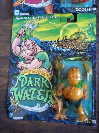 Pirates of Dark Water Hasbro 1990 action figures set of 4 bloth zoolie mantus 3