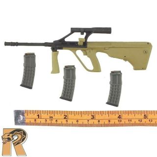 Swat Weapons - Steyr Aug Assault Rifle 3 - 1/6 Scale - 21 Toys Action Figures