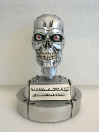 1/3 Legends In 3 Dimensions 1996 Terminator T - 800 Endoskeleton Resin Bust Statue