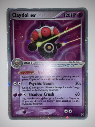 Pokemon Claydol Ex 93/108 - Nm/lp - 2007 - Holo - Very Rare