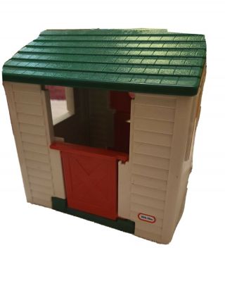 Vintage Little Tikes Dollhouse Size Cozy Cottage Playhouse Club House Shed
