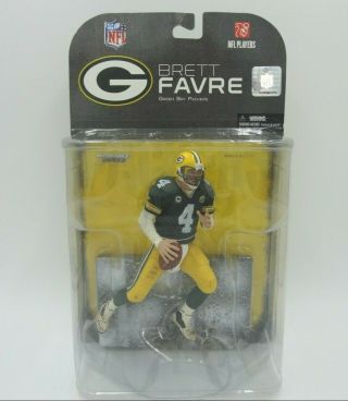 Nfl Green Bay Packers Brett Favre Action Figure By Mcfarlane 