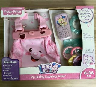 Fisher - Price Laugh & Learn " My Pretty Learning Purse " Sound Fx