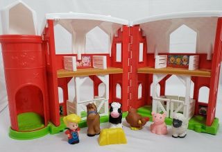 Fisher - Price Little People Animal Friends Farm - Sounds Work - 6 Figures