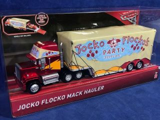 - Jocko Flocko Mack Hauler - Disney Pixar Cars 3 Semi Truck Opens - Fhg15