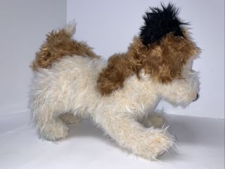 Folkmanis Jack Russell Terrier Puppy Dog Hand Puppet 15 " Tan Brown Cream