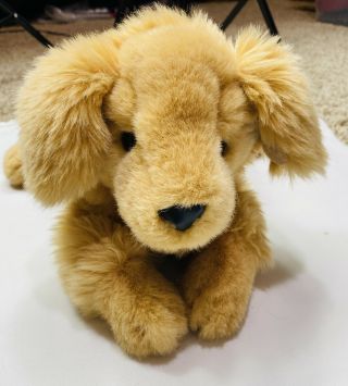 Dog Hand Puppet Folkmanis Golden Retriever Puppy Stuffed Animal Plush