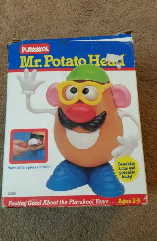 Playskool Mr.  Potato Head Hasbro 1986 VTG 3