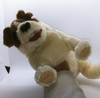 Rare Authentic Plush Doll Figure Folkmanis Jack Russell Terrier Hand Puppet Toy