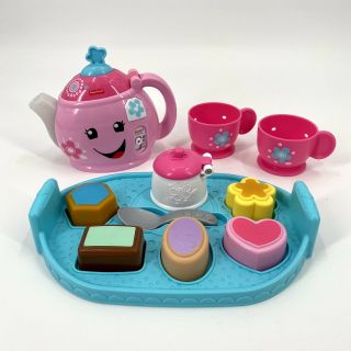 Fisher Price Laugh And Learn Sweet Manners Tea Set Teapot Toys Toddler Kids