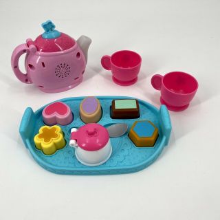 Fisher Price Laugh and Learn Sweet Manners Tea Set Teapot Toys Toddler Kids 2