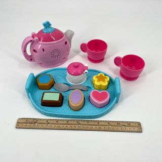 Fisher Price Laugh and Learn Sweet Manners Tea Set Teapot Toys Toddler Kids 3