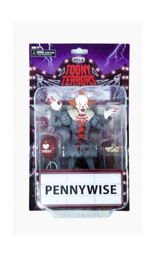 Loot Crate Exclusive Toony Terrors Pennywise Figurine Bloody Version From The.